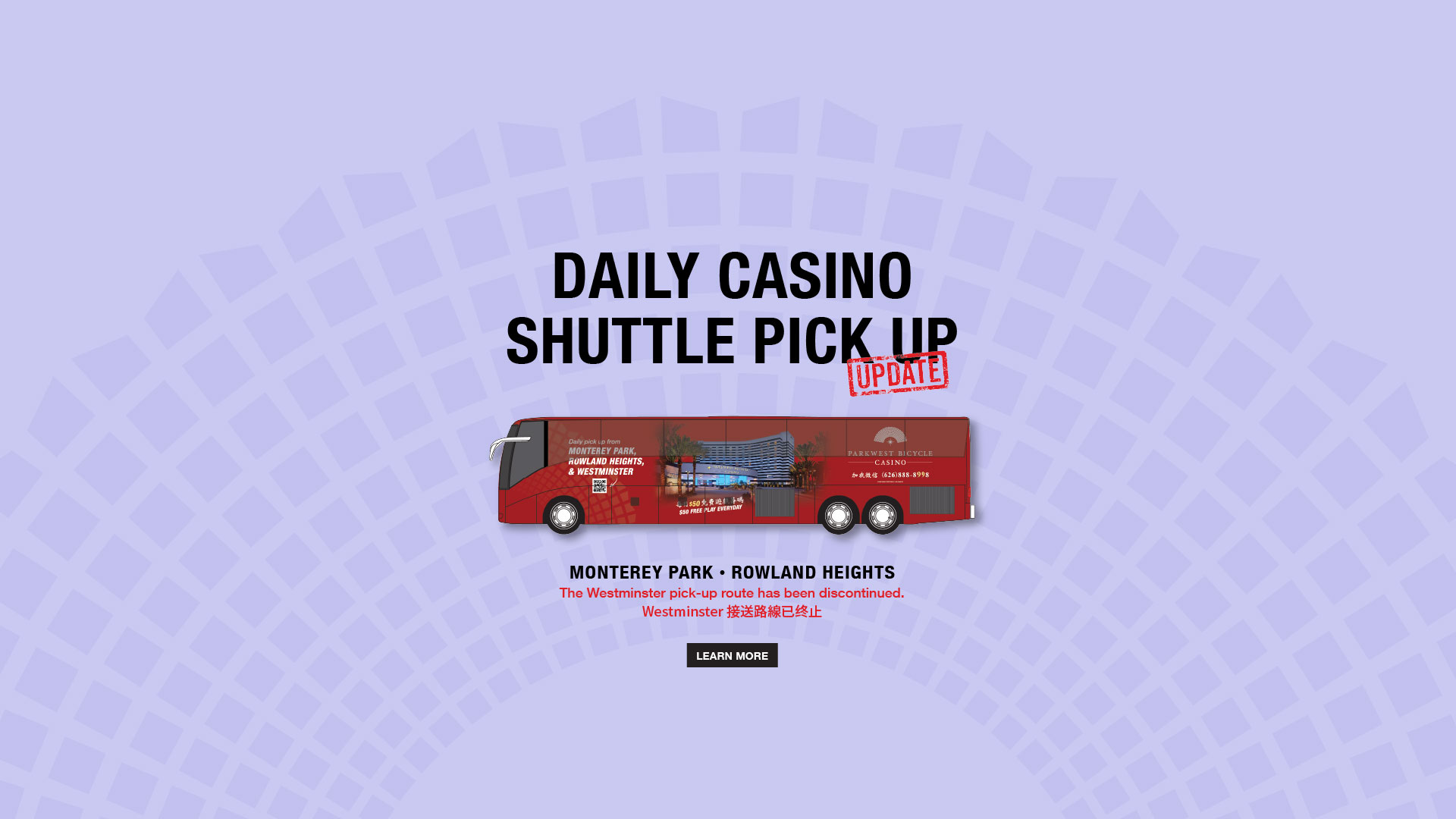 Daily Shuttle Pick Up